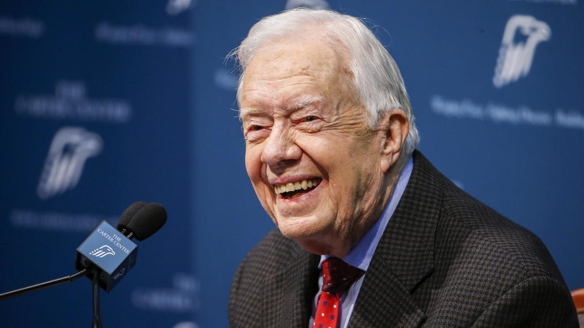 Jimmy Carter en una imagen de 2015.