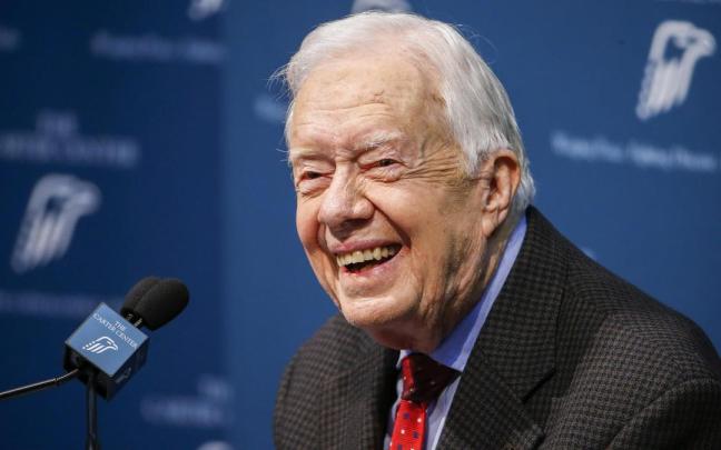 Jimmy Carter en una imagen de 2015.
