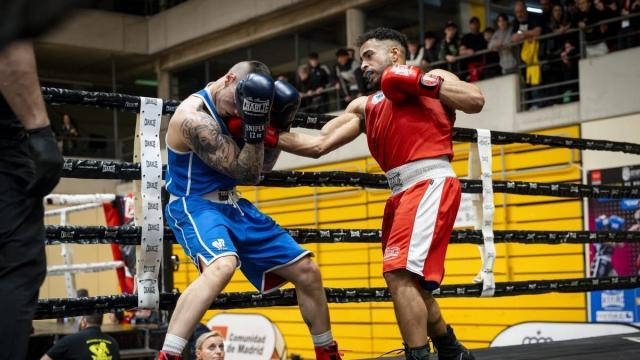 Rainel Ortega durante un combate