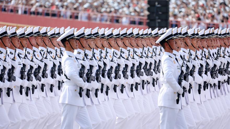 Desfile militar en Pekín para conmemorar el 80 aniversario de la victoria sobre Japón