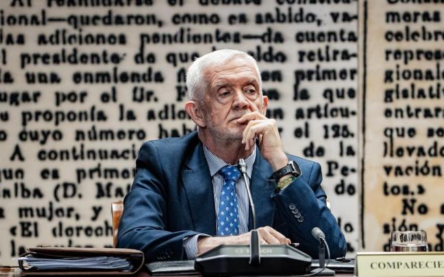 El Director Adjunto Operativo de la Guardia Civil, Manuel Llamas, durante su comparecencia en el Senado, a 17 de julio de 2026.