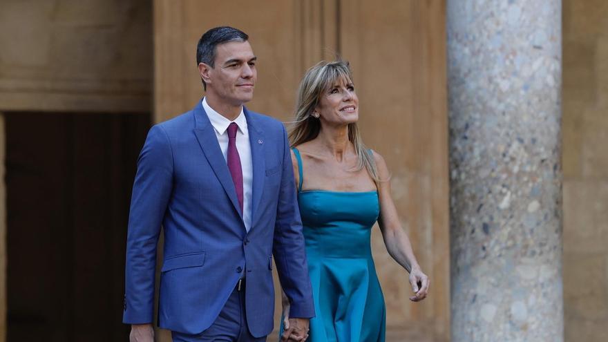 Pedro Sánchez y Begoña Gómez.