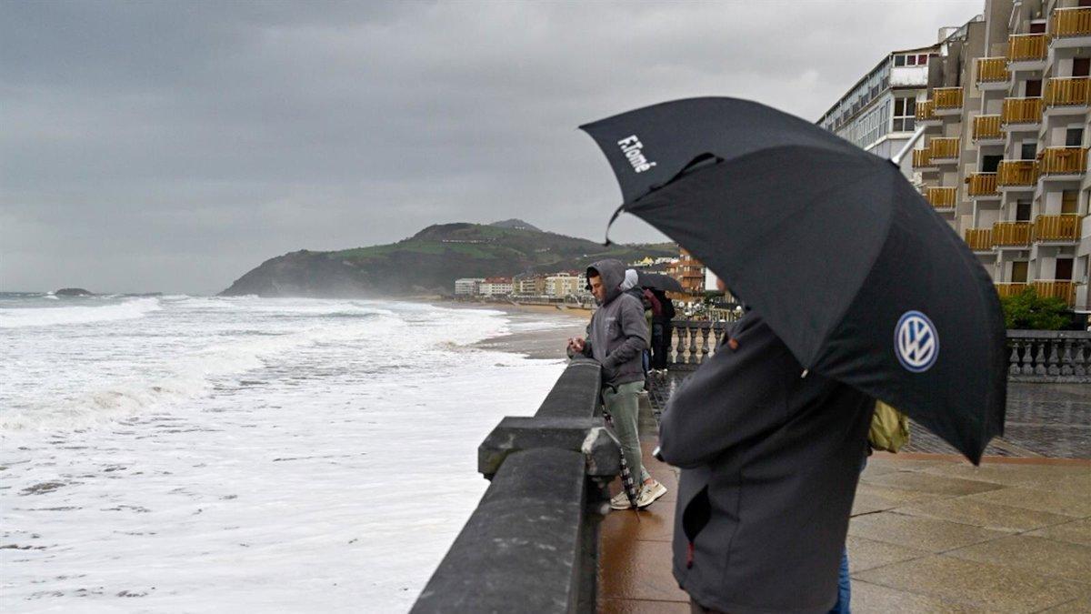 La Dirección de Atención de Emergencias y Meteorología del Gobierno Vasco activará al alerta a las 18:00 horas de hoy