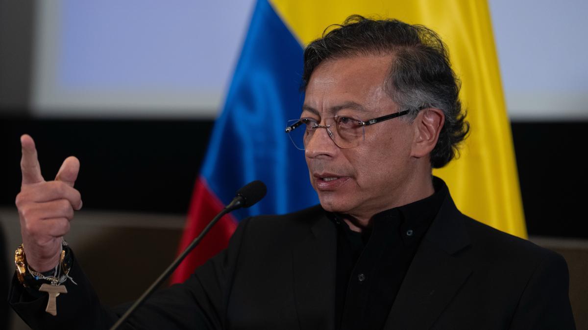 El presidente de Colombia, Gustavo Petro.