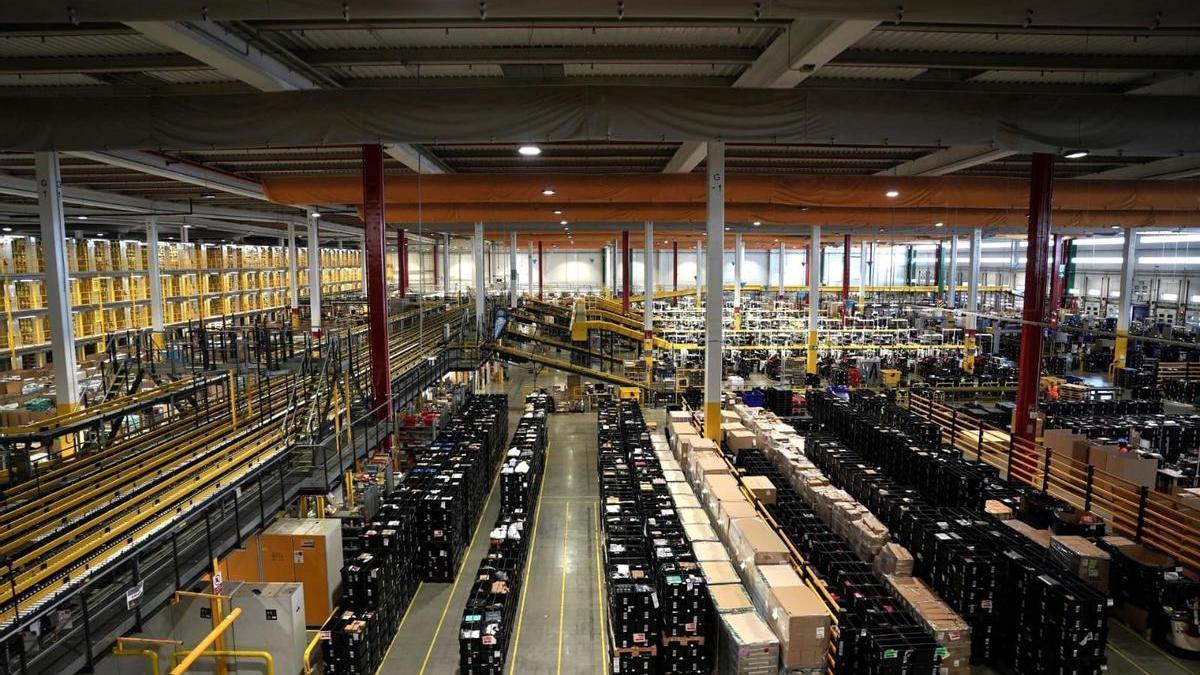 Centro logístico de Amazon MAD4.