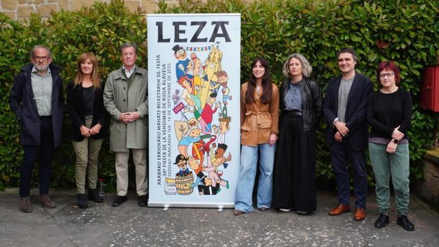 Presentación del cartel de la XXX fiesta de la vendimia de Rioja Alavesa