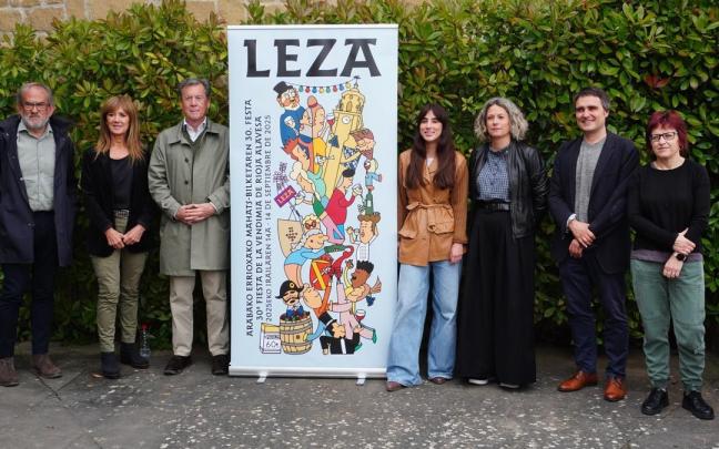 Presentación del cartel de la XXX fiesta de la vendimia de Rioja Alavesa / Cuadrilla de Rioja Alavesa Presentación del cartel de la XXX fiesta de la vendimia de Rioja Alavesa