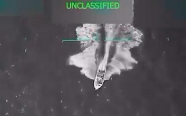 Ataque de Estados Unidos contra un barco con drogas proveniente de Venezuela