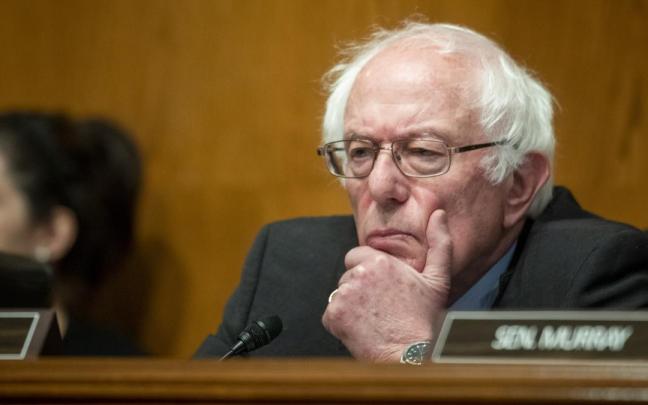 El senador Bernie Sanders.