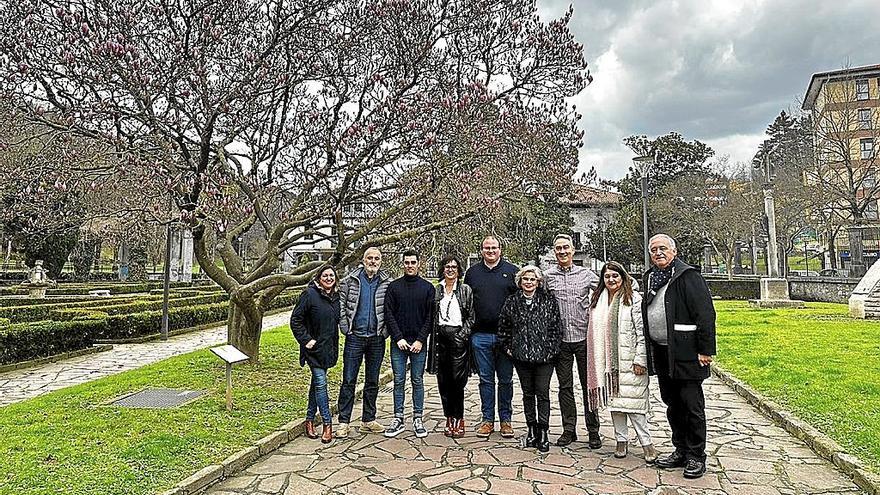 El equipo de Gobierno del Ayuntamiento de Laudio.