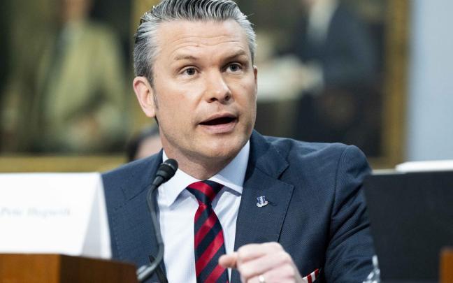 El secretario de Guerra de Estados Unidos, Pete Hegseth.