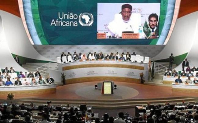 Imagen de una cumbre de la Unión Africana Imagen de una cumbre de la Unión Africana