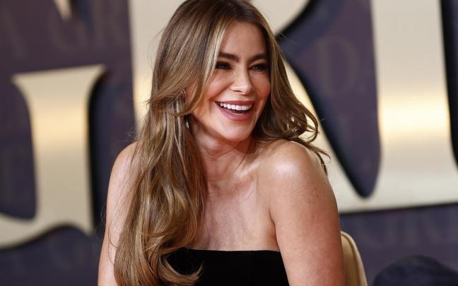 La actriz Sofía Vergara, en la presentación de la serie ‘Griselda’.