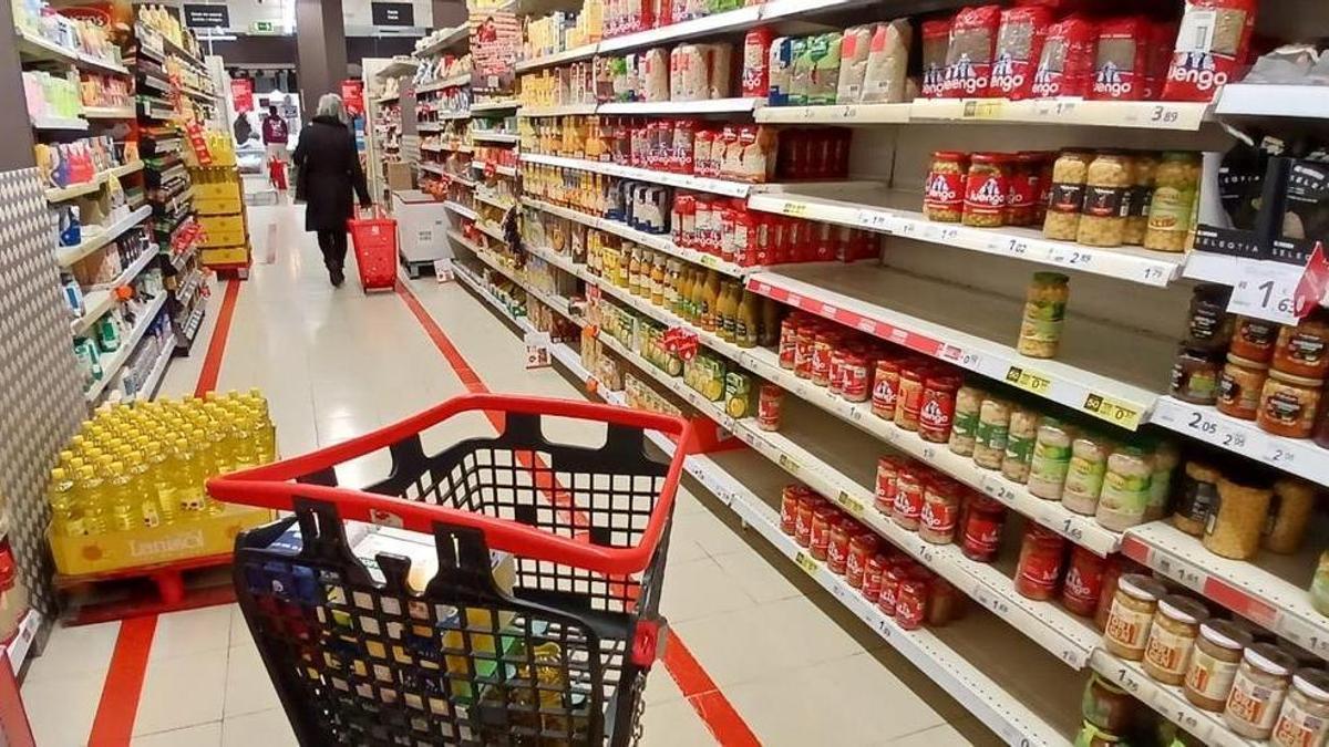 Imagen de un supermercado