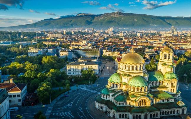 Catedral de Alexander Nevsky, en Sofía.
