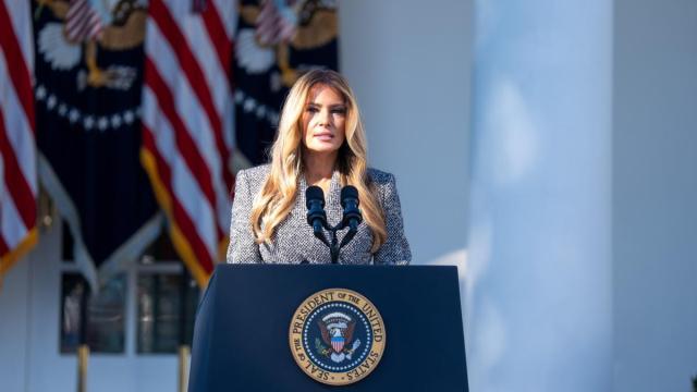 Melania Trump.