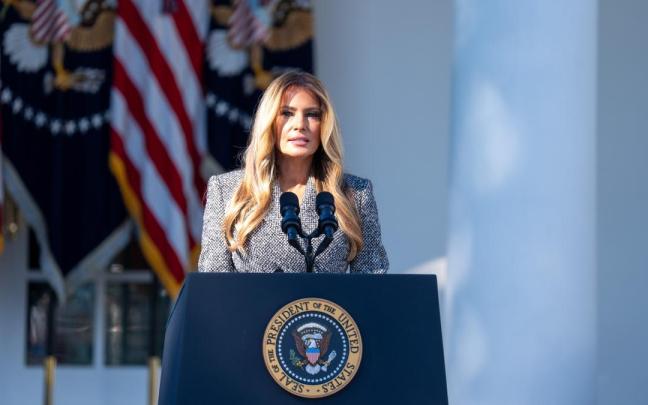 Melania Trump.