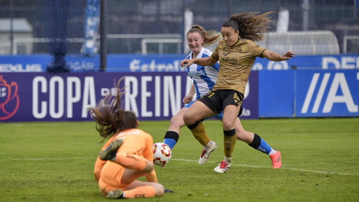 Copa de la Reina: La Real ya está en cuartos de final. / N.G.