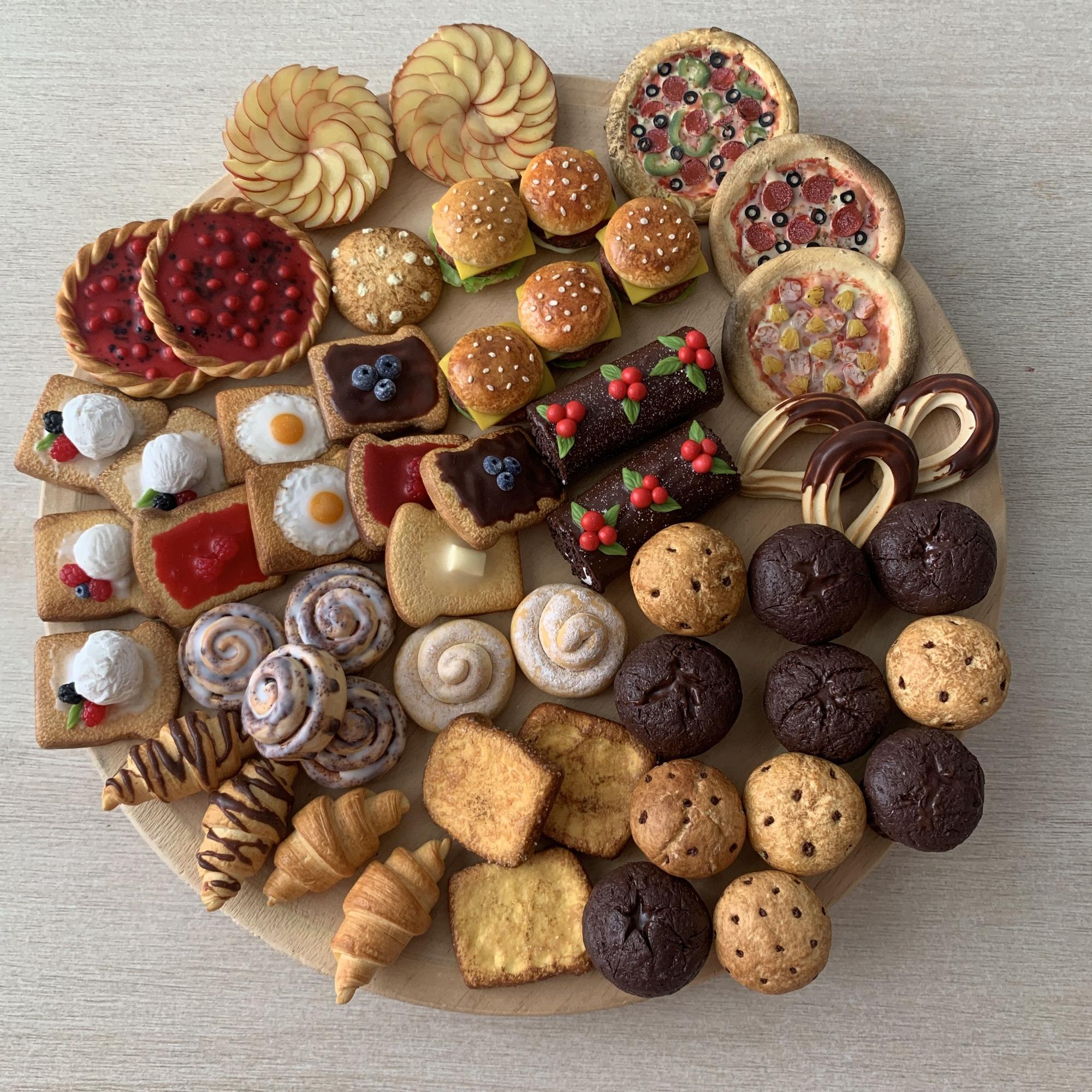 Distintas comidas de la Txikihuerta.