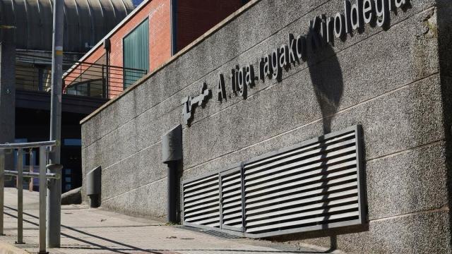 Exterior del polideportivo de Astigarraga.