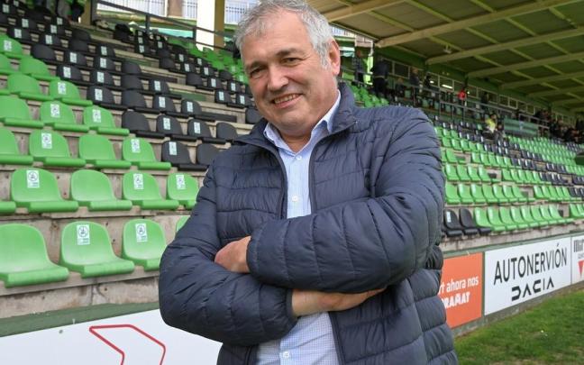 Ángel Castro, presidente del Sestao River