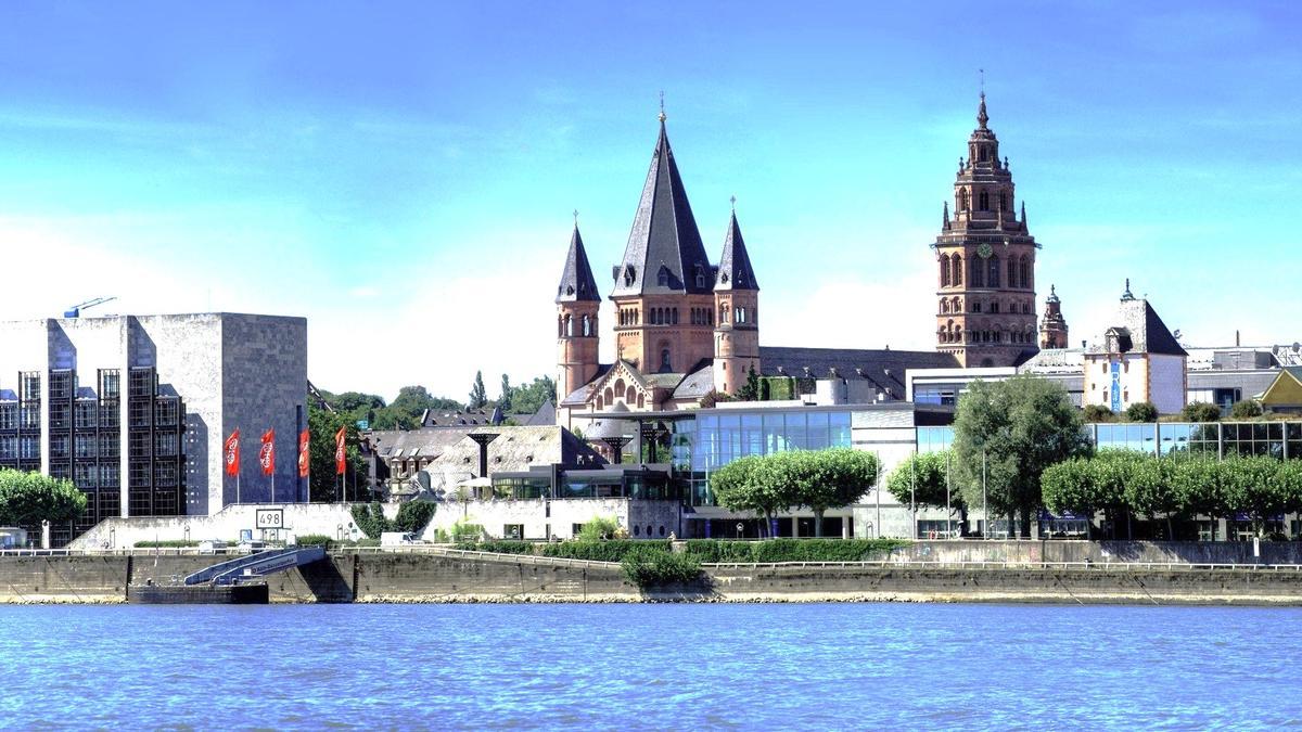 Mainz, a orillas del Rin.