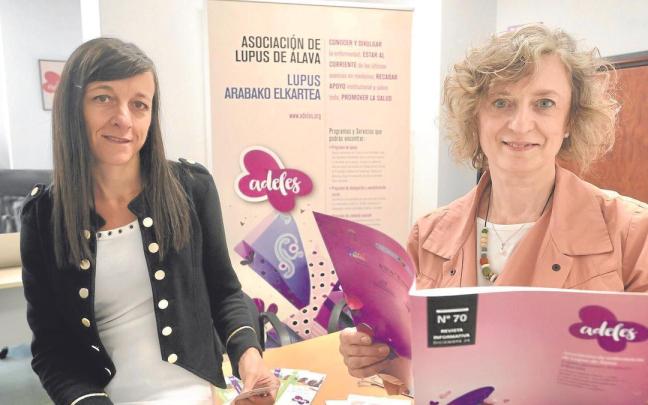 Mari Mar García y Sagrario Mesonero.