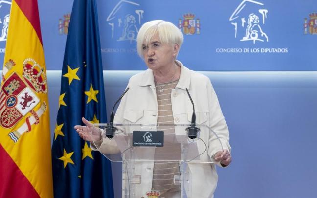 La secretaria general del Grupo Socialista en el Congreso, Isaura Leal.
