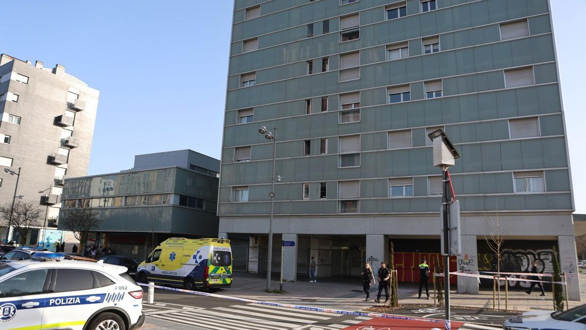 Imagen del edificio donde se prdujo el trágido incidente