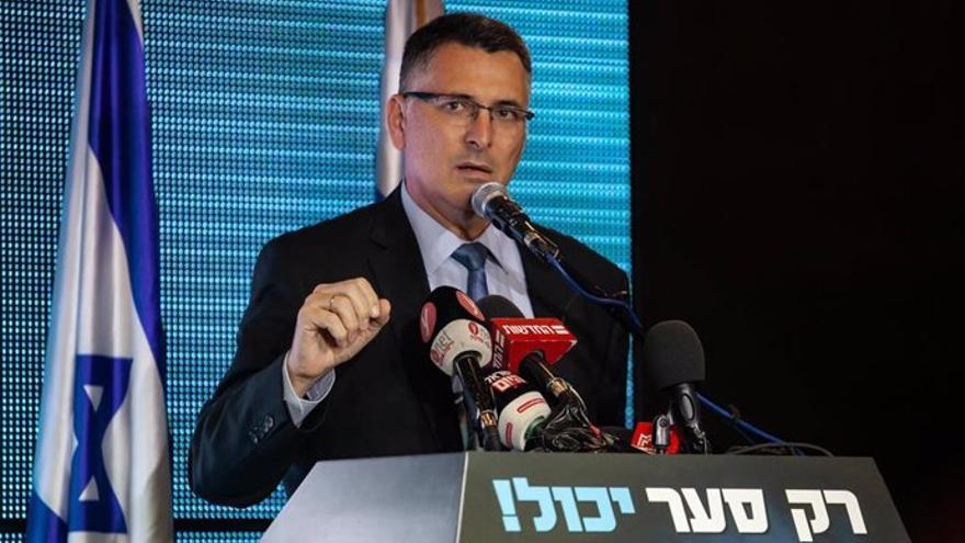 El ministro de Exteriores israelí, Gideon Saar