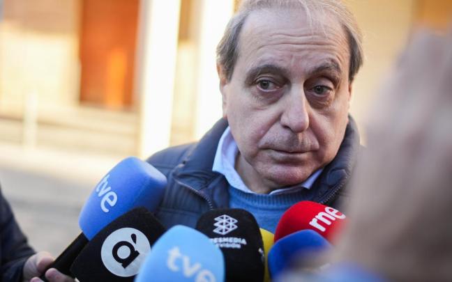 Alberto Martín Moratilla, a su llegada para declarar.