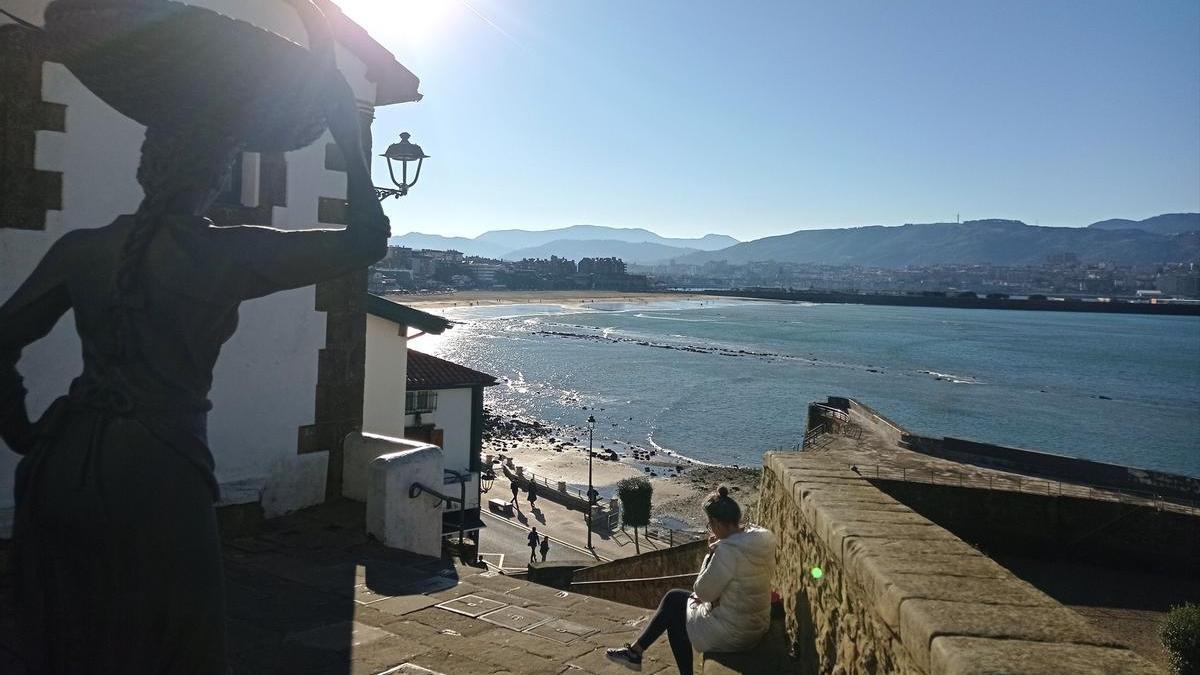 Vistas desde el Puerto Viejo de Algorta