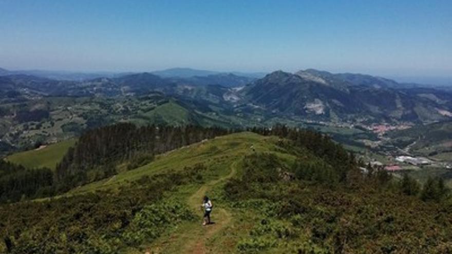 Cumbre herbosa en Kalamua.