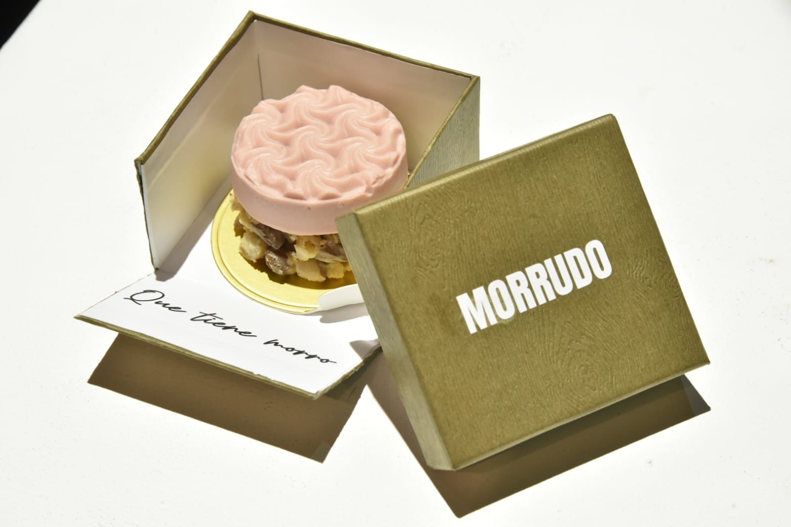 El pincho 'Morrudo' hacia un guiño a la pastelería francesa.