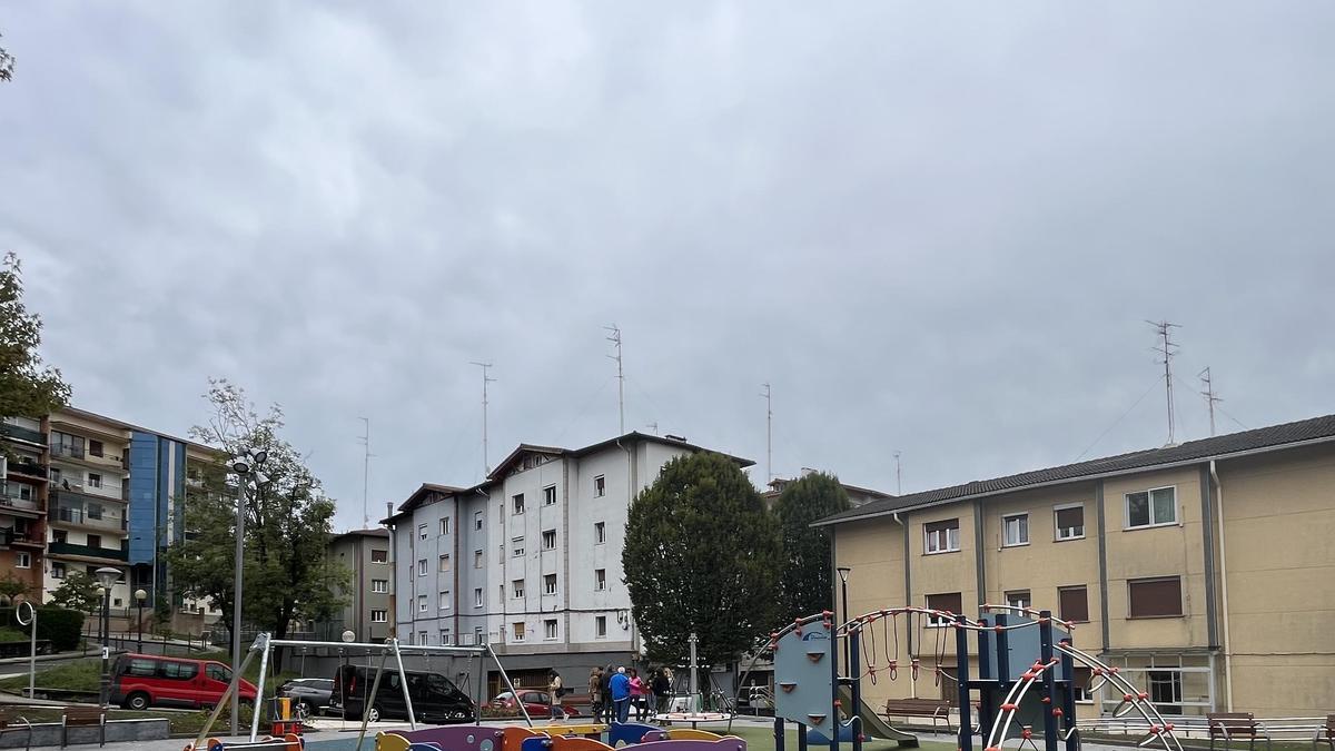 Barrio de Larreaundi en Irun