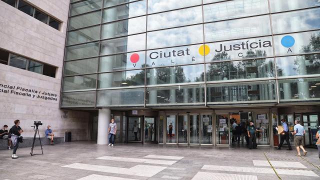 Fachada de la Ciudad de la Justicia de Valencia.
