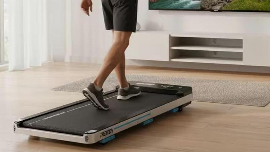 Vista de la cinta de andar y correr Trekkon Behumax de Decathlon