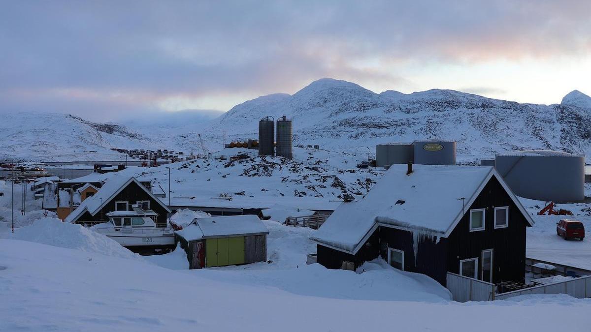 Nuuk, capital de Groenlandia.