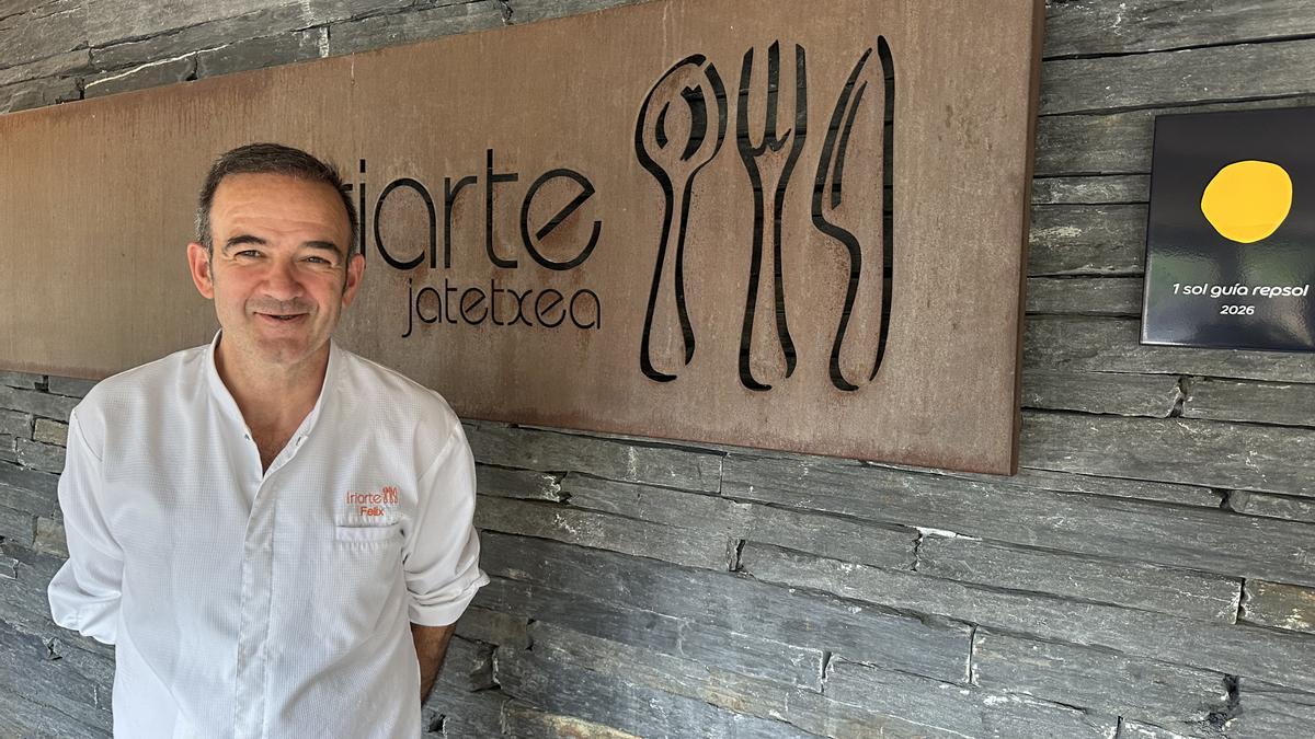 Félix Belaunzaran, el chef.