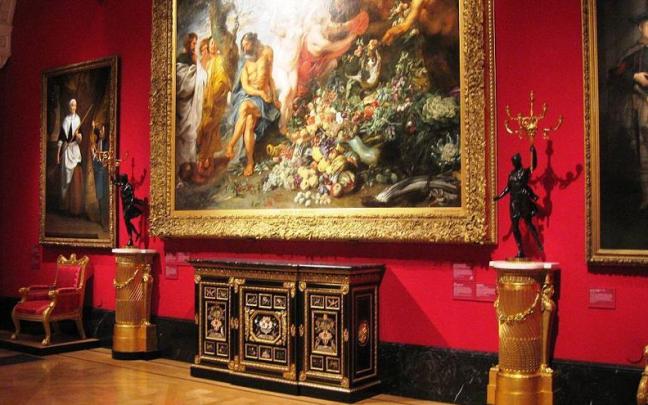 Detalle de la 'Queen's Gallery' (Galería de la Reina), uno de los espacios de la Colección Real Británica, en el Buckingham Palace Detalle de la 'Queen's Gallery' (Galería de la Reina), uno de los espacios de la Colección Real Británica, en el Buckingham Palace