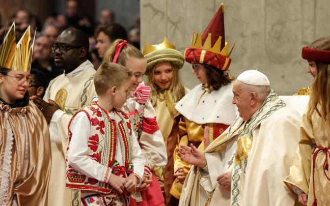 El Papa Francisco preside la Solemnidad de María, Madre de Dios, Santa Misa con motivo de la 58ª Jornada Mundial de la Paz