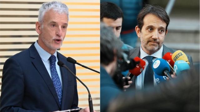 Los magistrados Iñaki Subijana y Aner Uriarte.