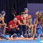 La selección española de waterpolo masculino en el partido contra Australia en los Juegos Olímpicos de Paris 2024 / EP