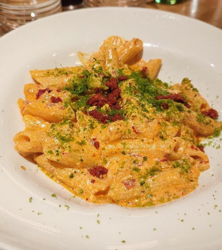 Plato de pasta de San Telmo