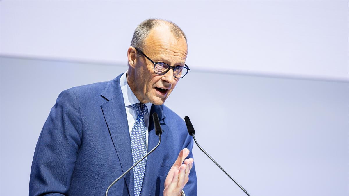 El presidente de la Unión Demócrata Cristiana (CDU), Friedrich Merz.