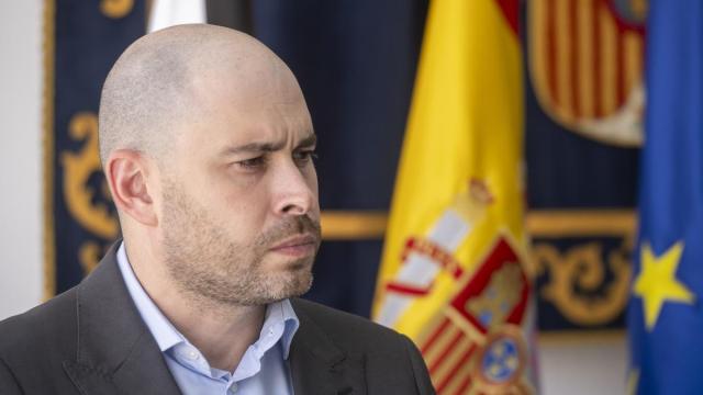 El delegado del Gobierno español en Ceuta, Miguel Ángel Pérez Triano.