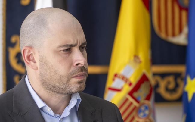 El delegado del Gobierno español en Ceuta, Miguel Ángel Pérez Triano.