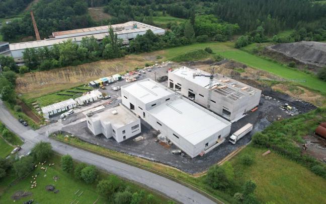 EDAR de Markijana en construcción