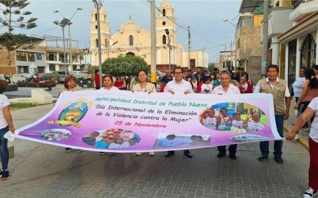 Una manifestación en Perú.
