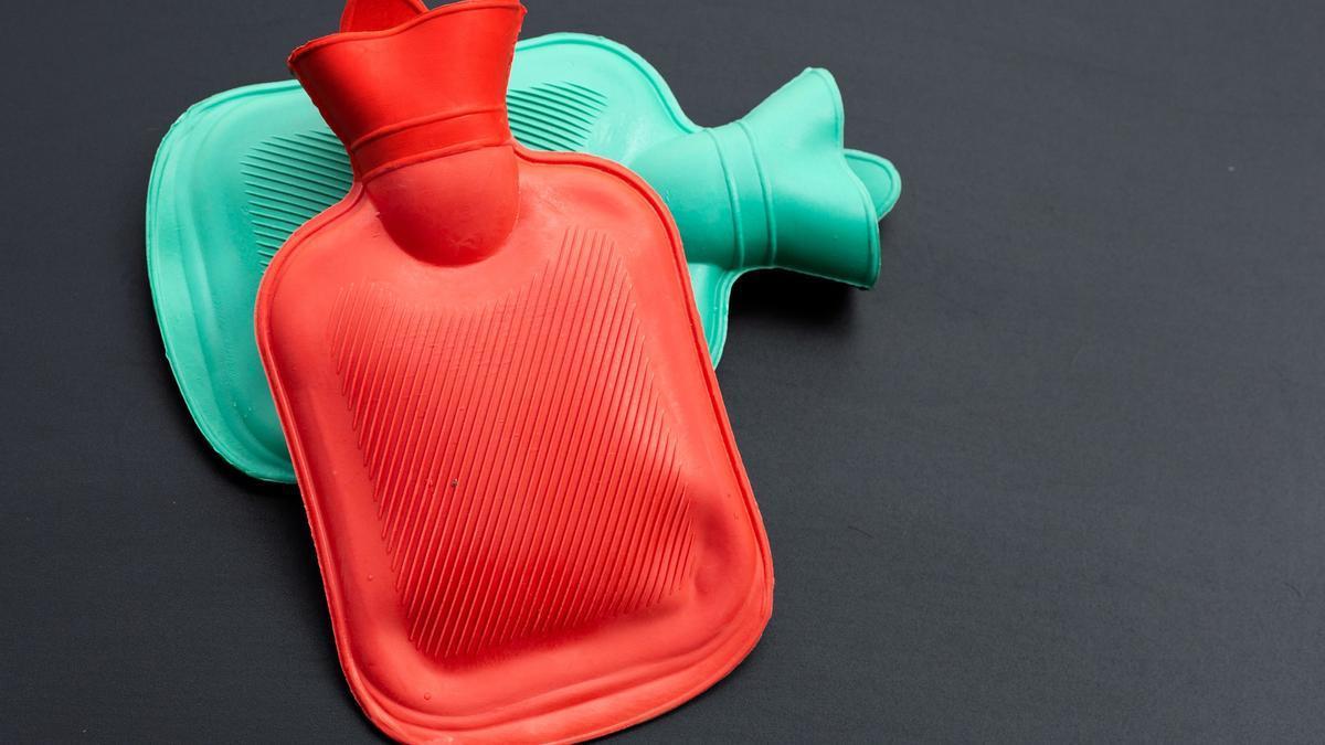 Bolsas de agua para aplicar frío o calor en la zona.